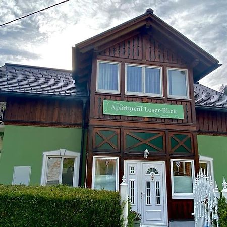 S&W Apartment Loserblick Altaussee Exterior foto